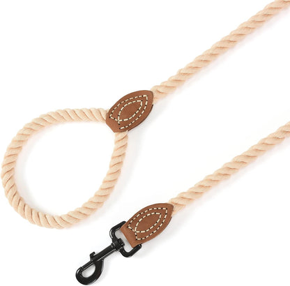 The "I Swear My Dog's on a Celebrity Diet" Leash - Sturdy 6FT of Paw-sitive Vibes for Pooches of All Sizes to Strut, Train, or Walk Down the Aisle in Style (Light Brown)