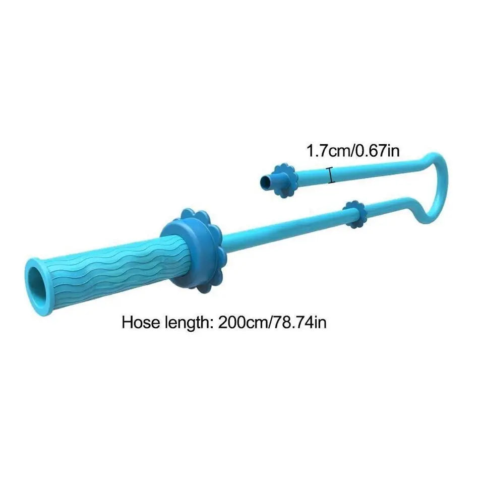 Portable Pet Shower Hose | Quick Dog & Cat Bathing Rinser for Home & Outdoor，Dog Bathing Hose with Universal Fit Silicone Connector, Handheld Shower Sprayer for Pet Grooming