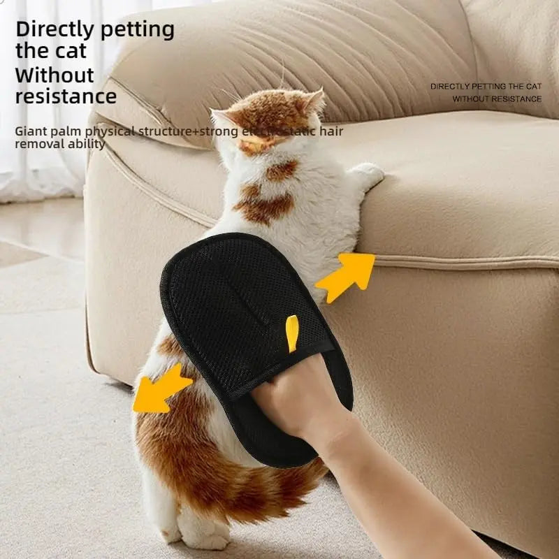 Furry Friend De-Shedding Mitt: The Magic Glove That Makes Fluff Disappear!
