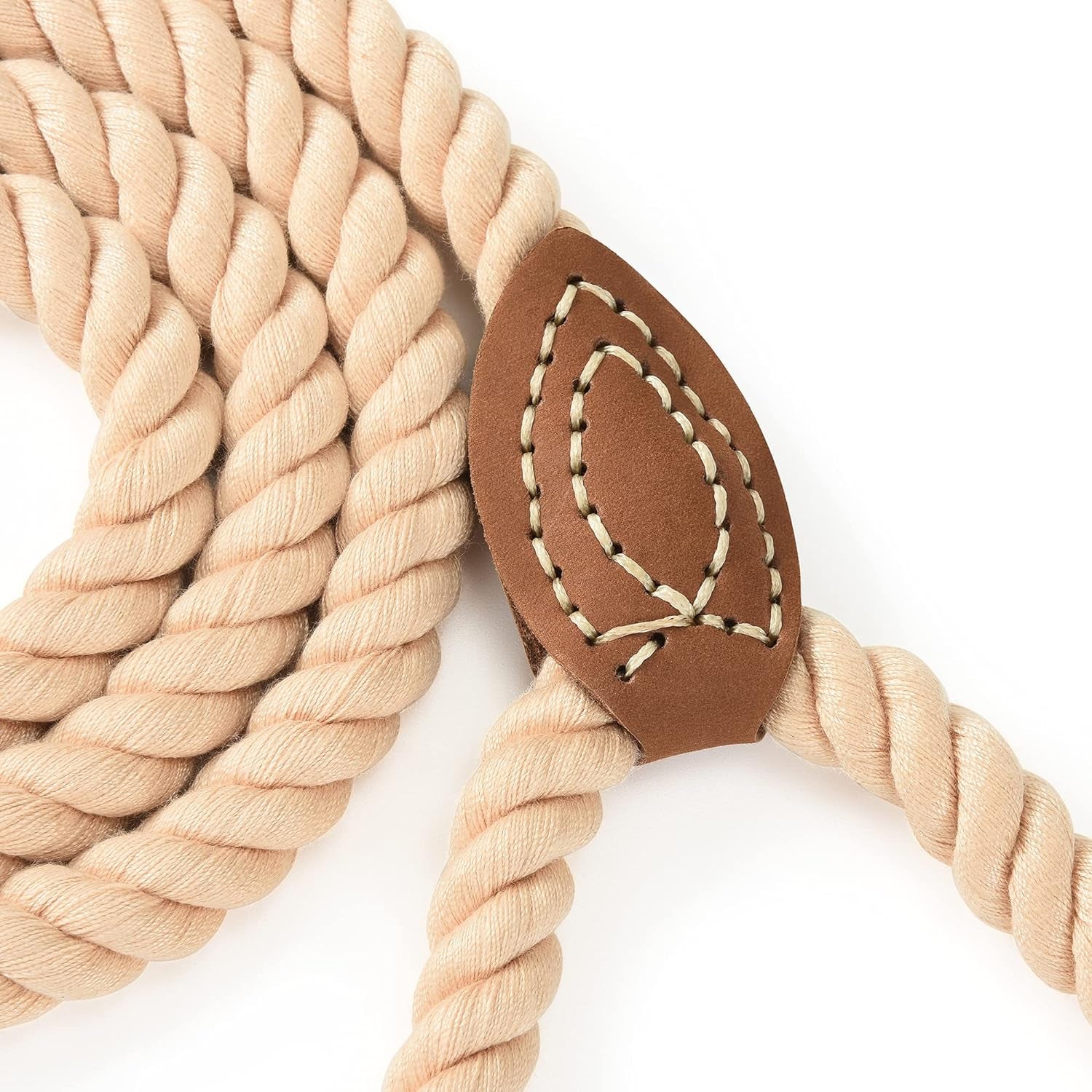 The "I Swear My Dog's on a Celebrity Diet" Leash - Sturdy 6FT of Paw-sitive Vibes for Pooches of All Sizes to Strut, Train, or Walk Down the Aisle in Style (Light Brown)