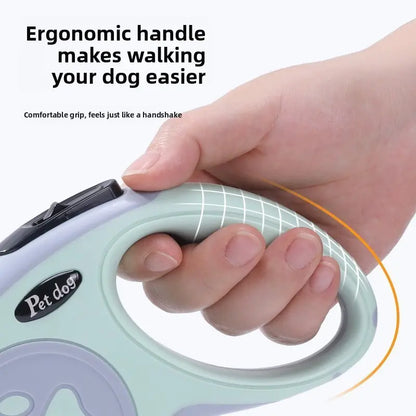 Pet Automatic Retractable Leash Dog Puller Outdoor Walking Rope Dog Chain Pet Supplies, Medium Size, No Ca Prop 65 Warning