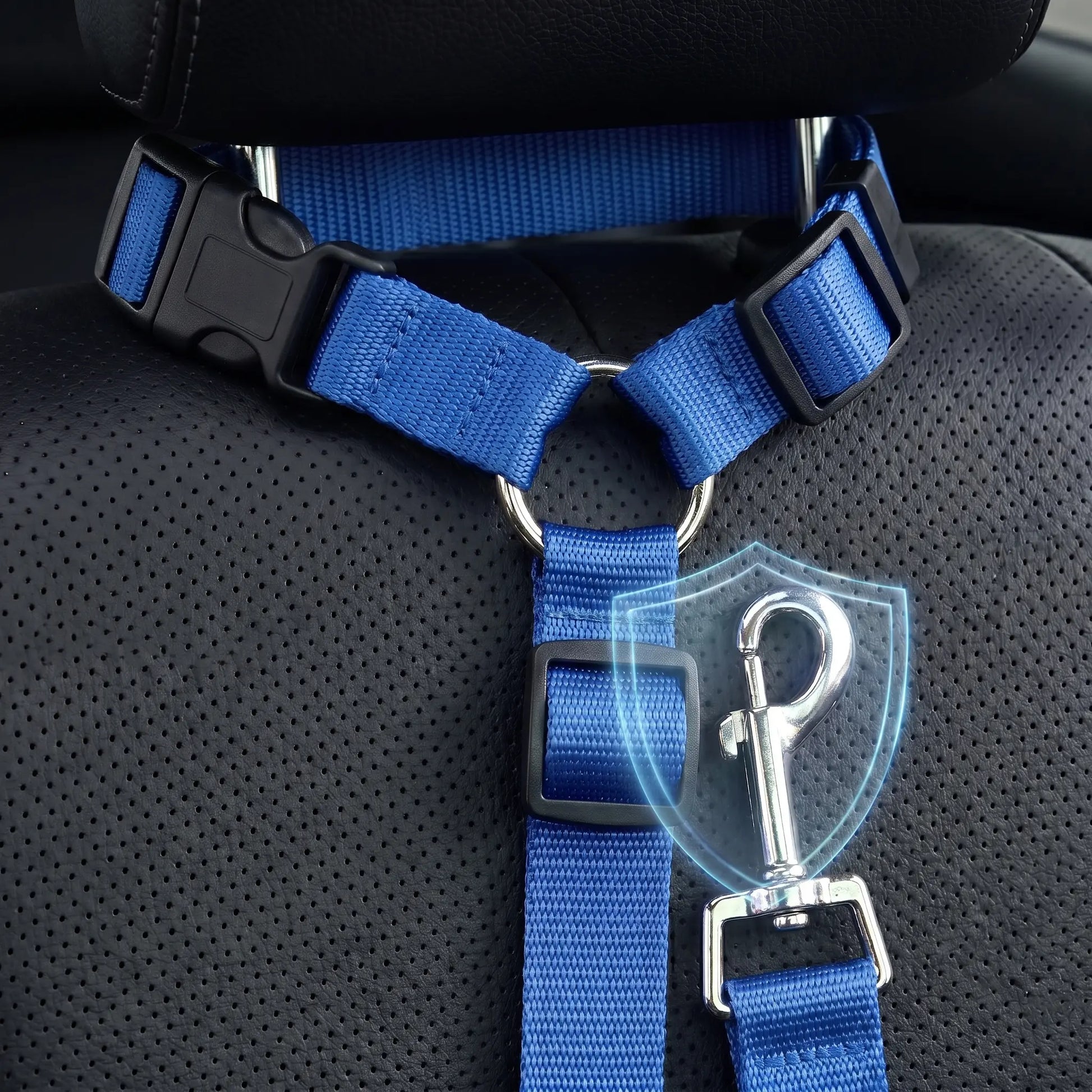 Canine Crash Course: The Ultimate Pup Seatbelt, Lengthy Leash for Cars, Truckin' Fun with Blinky Balls and Chewy Bungee Shenanigans!