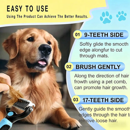 Fur-tastic Furry Tangle Buster: The Ultimate Hairy Situation Solved for Pooches and Purrs with a Magical One-Click Fur Flushing Feature!