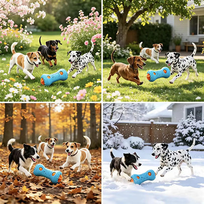 WXAT Interactive Treat Dispensing Dog Puzzle Treat Toy for Dogs,Dog Toys,Treat Dispensing Dog Enrichment Toys for IQ Training and Brain Stimulation, Interactive Mentally Stimulating Toys as Gifts for Puppies, Cats, Dogs
