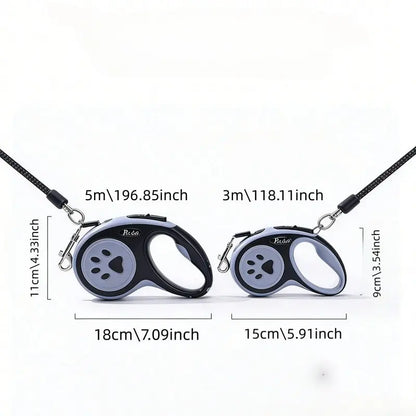 Pet Automatic Retractable Leash Dog Puller Outdoor Walking Rope Dog Chain Pet Supplies, Medium Size, No Ca Prop 65 Warning